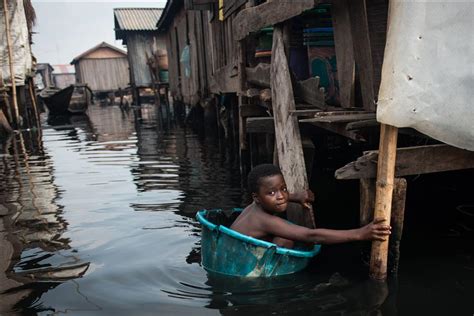 Nigeria Floating Slum Anadolu Ajansı