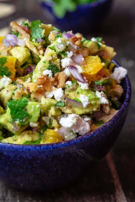 10 Minute Avocado Salsa Chunky Avocado Dip The Mediterranean Dish