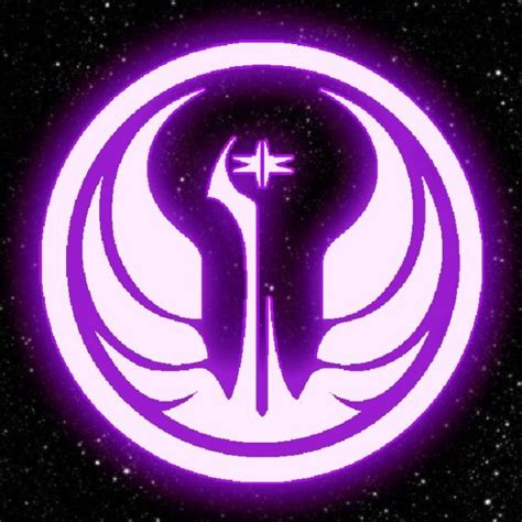 Star Wars The Old Republic Logo Purple Neon Star Wars The Old