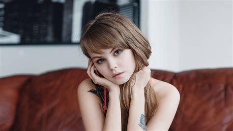 woman model russian brunette wallpaper resolution 2048x1152 id 1220693