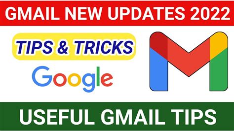 Gmail 3 New Tricks And Tips Gmail New Updates 2022 Email Youtube