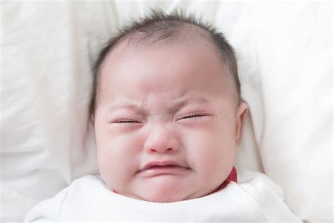 Crying Baby Boy Stock Photo Image Of Displeased Screaming 79147588