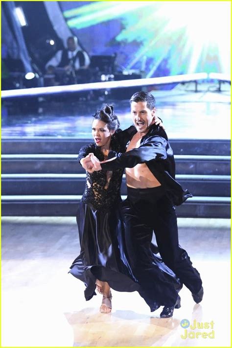 Janel Parrish And Val Chmerkovskiy Continue To Get Close On Dwts See The Pics Photo 744164