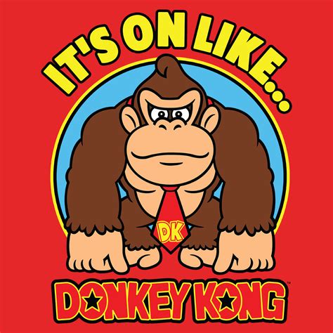 Donkey Kong Its On Like Donkey Kong Tee Culturefly