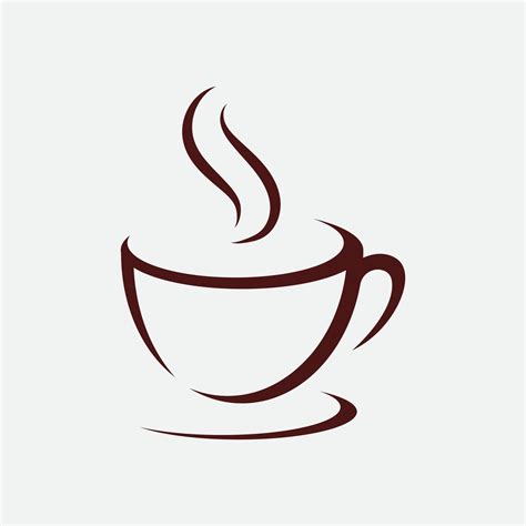 Coffee Cup Logo Coffee Shop Vector Icon Design 2412377 Vector Art At