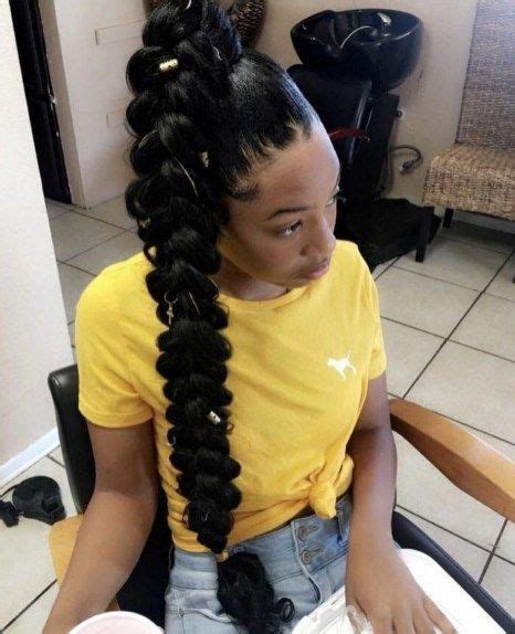 Ideal Weave Ponytail Hairstyles For Black Girls