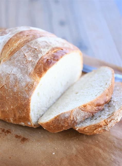 Rustic Crusty Bread Recipe With Tutorial Mels Kitchen Cafe