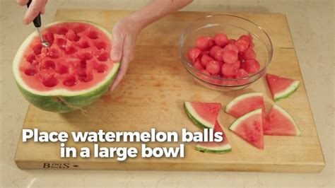 Spiked Watermelon Balls Youtube