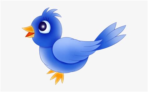 Blue Clipart Baby Bird Baby Blue Bird Cartoon Free Transparent Png