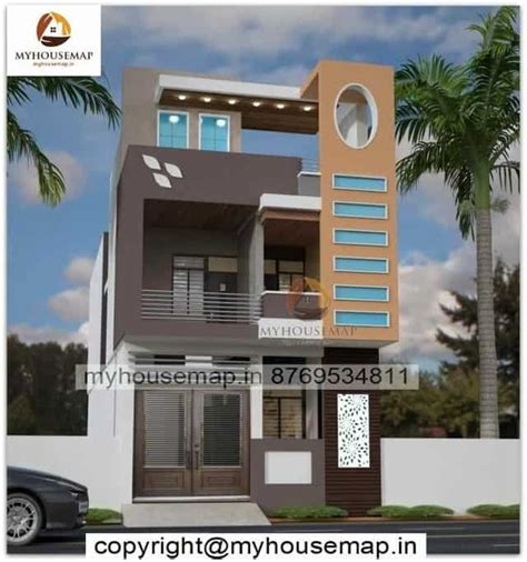 Front Elevation House Design India Archives My House Map