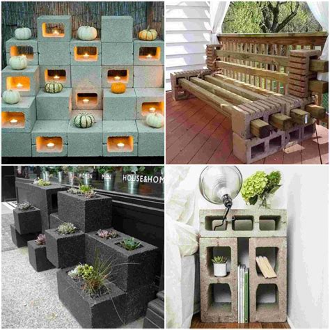 19 Diy cement blocks projects that will save you a lot of money | Diy