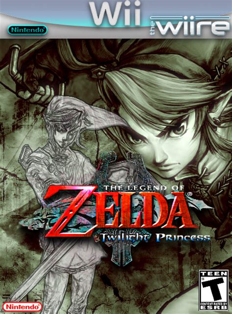 The Legend Of Zelda Twilight Princess Wii Box Art Cover By Radioactive Bob
