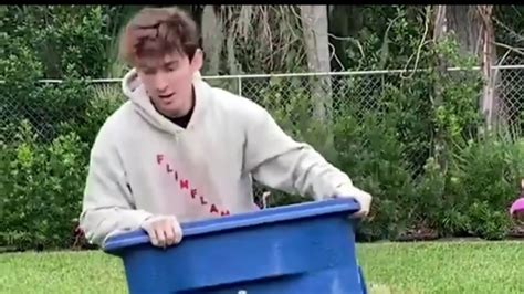 Albert Gets Yeeted Out Of The Trash Can Youtube