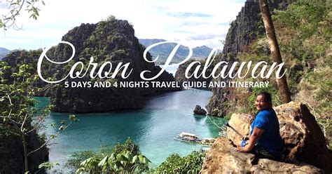 5d4n Coron Palawan Travel Guide And Itinerary 2015