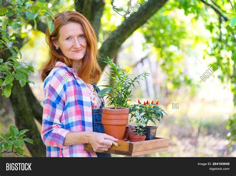 Girl Plants Plant Image And Photo Free Trial Bigstock