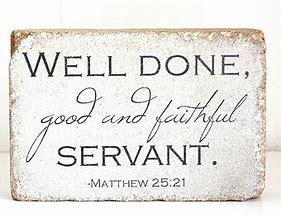Image result for well done good and faithful servant clip art