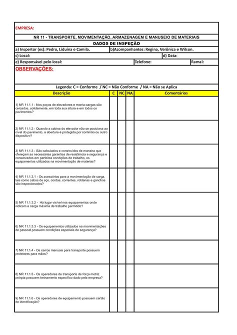 Modelo De Check List Excel Kulturaupice