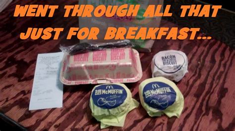 McDonald's Drive Thru Adventure & Breakfast Review - YouTube