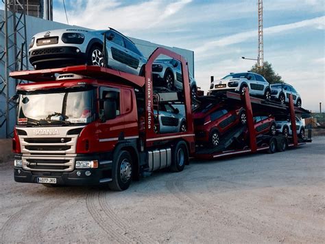 Truck Car Transporter Vehicle Shipping Vehicles Transportation
