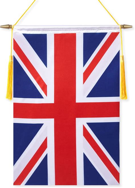 Buy Hsqcez Uk Flag Banner For Wall 18x12 Inch United Kingdom Flag To