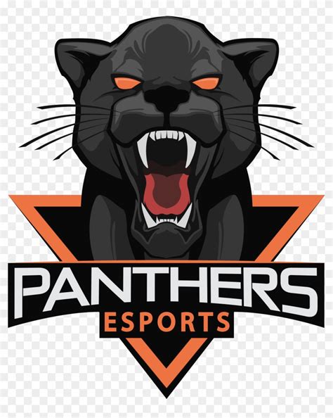Panthers Esports Animal Black Panther Logo Hd Png Download
