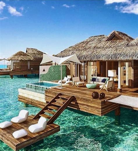 Overwater Bungalow In Jamaica 😍😍😍 Pic Via Timothysykes Check Him Out