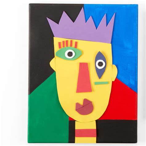 Kids Club Abstract Picasso Portrait Projects Michaels