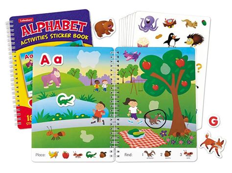 Alphabet Activities Sticker Book Alphabet Activities Sticker Book
