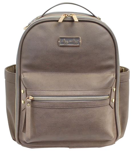 Itzy Ritzy Mini Backpack Diaper Bag Taupe