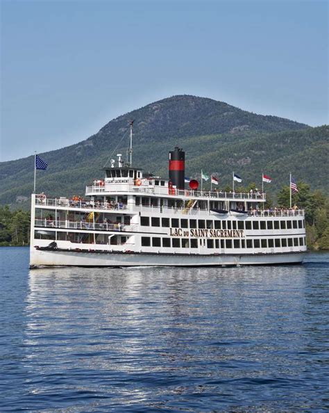 Top Attraction In Lake George New York Lake George Steamboat Company