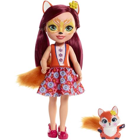 Mattel Enchantimals Big Doll Felicity Fox Με Flick Frh51 Frh53