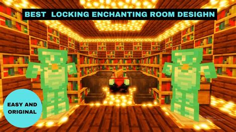 The Ultimate Enchanting Room Design In Minecraft Easy How To Build
