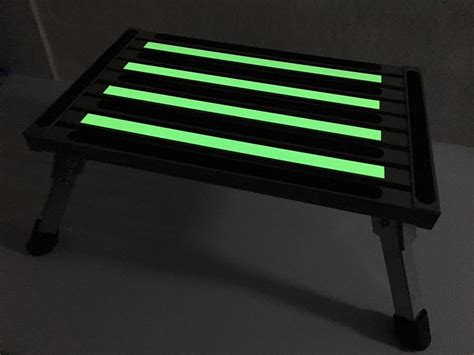 Folding Caravan Step With Glow In The Dark Strips