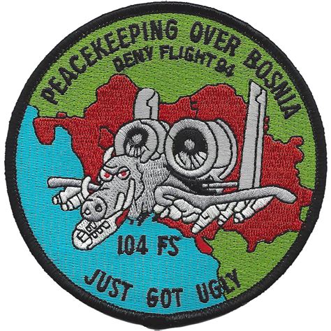 104th Fighter Squadron A 10 Patch Just Got Ugly A 10 Patches Air