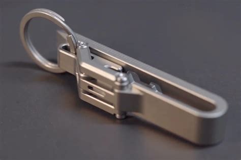 Titanium Multi Tool Adds Extra Functionality To The Humble Keychain
