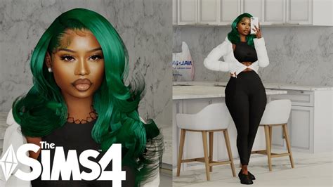 The Sims 4 Urban Female Clothes Cc Cas Makeover Youtube