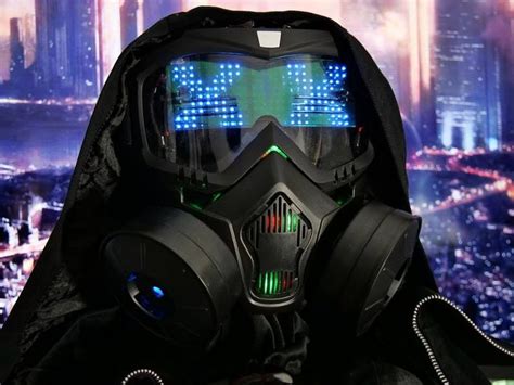The Cyber Mask Air Conditioned Gas Mask With Built In Fans App