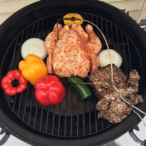 A Quick Roasted Chicken For Dinner — Big Green Egg Forum
