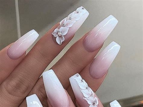 Most Beautiful Bridal Wedding Nails Design Ideas For Your Big Day