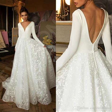 Long sleeved gowns are totally modern. Discount 2021 Cheap Elegant Boho Long Sleeve Wedding ...