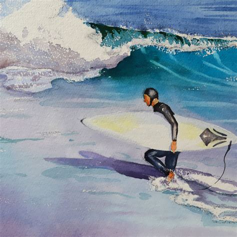 Surfer Painting Pj Cook Gallery Of Original Fine Art