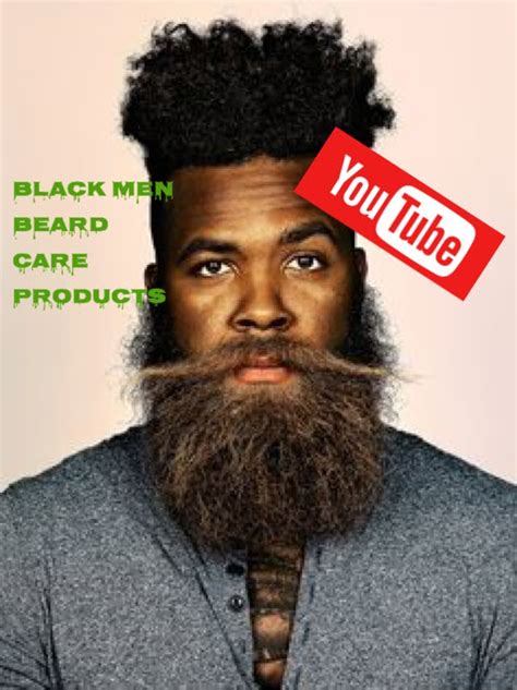 Black Men Beard Care