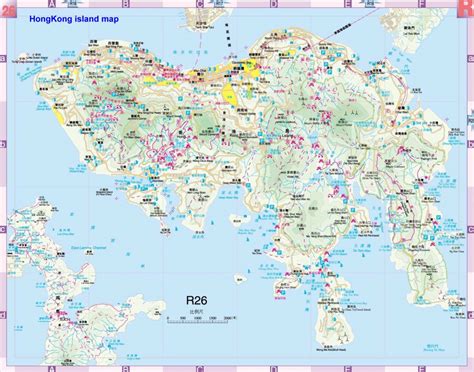 Hong Kong Tourist Map In Printable Map Of Hong Kong Printable Maps