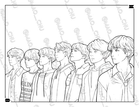 Bts Bt Coloring Page Em Desenhos Colorir Porn Sex Picture Sexiz Pix