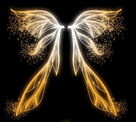 4 Digital Fairy Wings Fairy Wing Overlays Whimsical Fairy Etsy