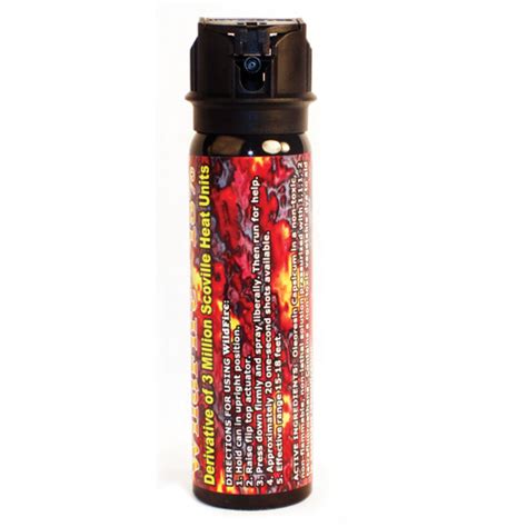 Wildfire 18 Pepper Gel Sticky Pepper Spray Super Pepper Spray