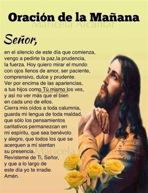 Pin De Adriana Parada S En Oración De La Mañana Frases Religiosas Oraciones Oración Del Día