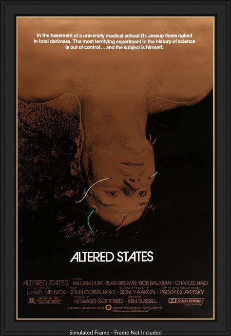 Altered States 1980 Original Forty By Sixty Movie Poster Original