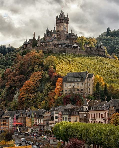 Cochem Castle Germany In Autumn Cool Places To Visit