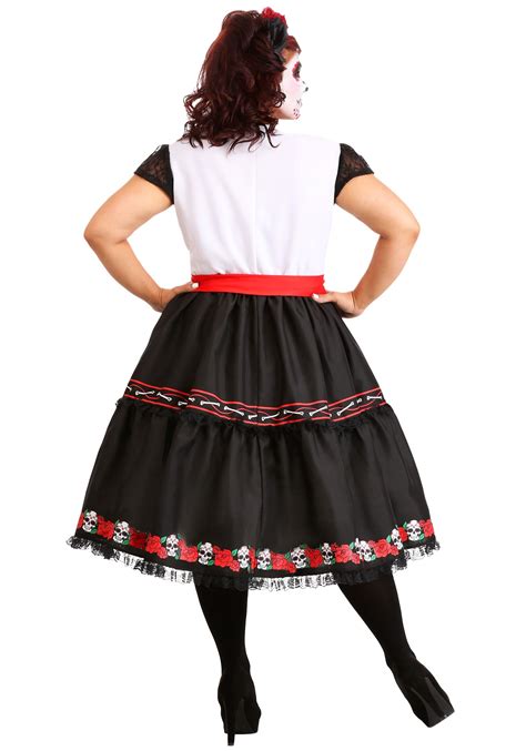 Maybe you would like to learn more about one of these? Plus Size Sassy Sugar Skull Costume for Women